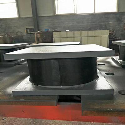 汕頭濠江區鉛芯隔震橡膠支座實物拍攝